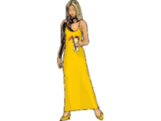 Sticker Custom Preview Image #101680 People General Womanin Dress44