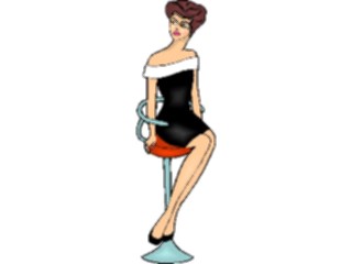 Sticker Custom Preview Image #101684 People General Womanin Dress48