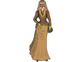 Sticker Custom Preview Image #101690 People General Womanin Dress54