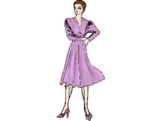 Sticker Custom Preview Image #101698 People General Womanin Dress62