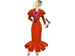 Sticker Custom Preview Image #101701 People General Womanin Dress65