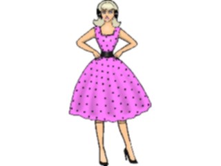 Sticker Custom Preview Image #101709 People General Womanin Dress73
