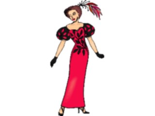 Sticker Custom Preview Image #101711 People General Womanin Dress75