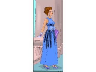 Sticker Custom Preview Image #101723 People General Womanin Evening Gown06