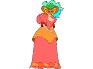 Sticker Custom Preview Image #101724 People General Womanin Evening Gown07