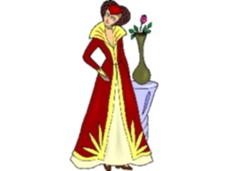 Sticker Custom Preview Image #101729 People General Womanin Evening Gown12