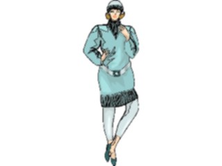 Sticker Custom Preview Image #101743 People General Womanin Jacket2