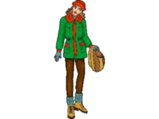 Sticker Custom Preview Image #101745 People General Womanin Jacket4