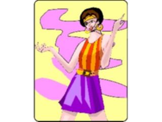 Sticker Custom Preview Image #101762 People General Womanin Skirt4