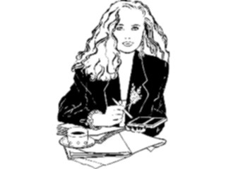 Sticker Custom Preview Image #101764 People General Womanin Suit1