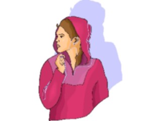 Sticker Custom Preview Image #101769 People General Womanin Sweatshirt2