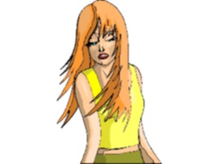 Sticker Custom Preview Image #101773 People General Womanin Tank Top1