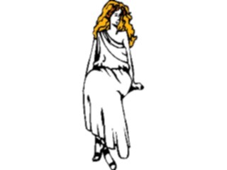 Sticker Custom Preview Image #101775 People General Womanin Toga