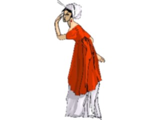 Sticker Custom Preview Image #101782 People General Womanin Wrap