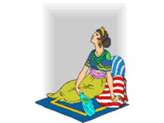 Sticker Custom Preview Image #101836 People General Woman Relaxing4