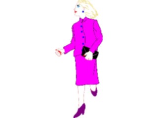 Sticker Custom Preview Image #101838 People General Woman Running2