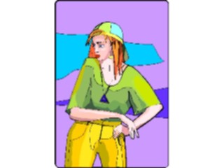 Sticker Custom Preview Image #101840 People General Woman Sad2