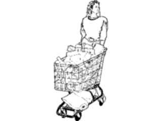 Sticker Custom Preview Image #101844 People General Woman Shopping1