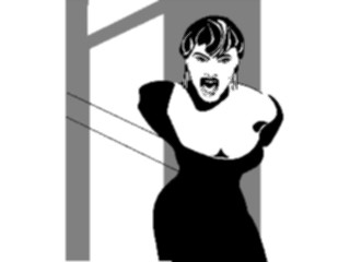 Sticker Custom Preview Image #101848 People General Woman Shouting