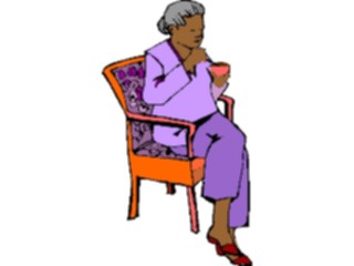 Sticker Custom Preview Image #101867 People General Woman Sitting18