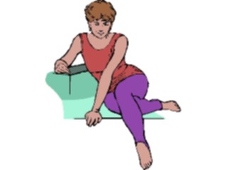 Sticker Custom Preview Image #101868 People General Woman Sitting19
