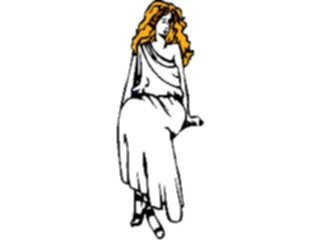Sticker Custom Preview Image #101870 People General Woman Sitting21