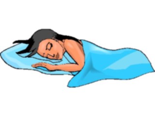 Sticker Custom Preview Image #101879 People General Woman Sleeping3
