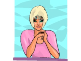 Sticker Custom Preview Image #101880 People General Woman Smiling