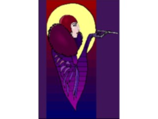 Sticker Custom Preview Image #101881 People General Woman Smoking