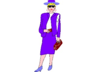 Sticker Custom Preview Image #101882 People General Woman Standing01