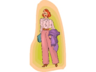 Sticker Custom Preview Image #101890 People General Woman Standing09