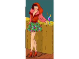 Sticker Custom Preview Image #101895 People General Woman Standing14