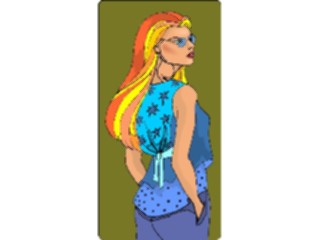 Sticker Custom Preview Image #101896 People General Woman Standing15