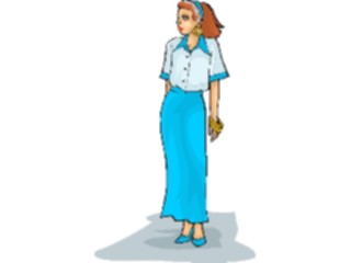Sticker Custom Preview Image #101900 People General Woman Standing19