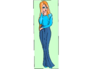 Sticker Custom Preview Image #101903 People General Woman Standing22