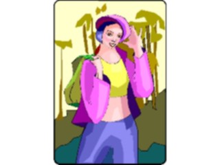 Sticker Custom Preview Image #101907 People General Woman Standing26