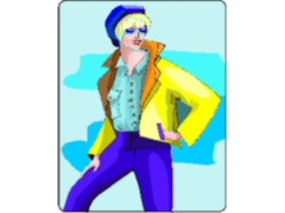 Sticker Custom Preview Image #101908 People General Woman Standing27