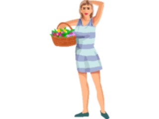 Sticker Custom Preview Image #101912 People General Woman Standing31