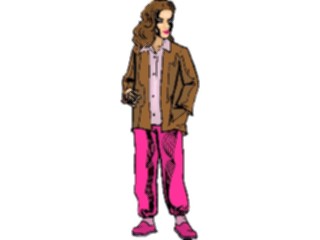 Sticker Custom Preview Image #101914 People General Woman Standing33