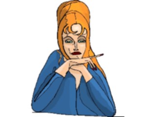 Sticker Custom Preview Image #101927 People General Woman Thinking4