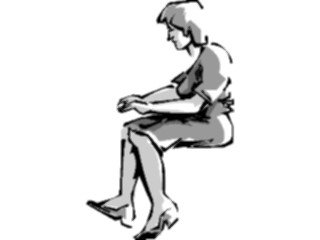 Sticker Custom Preview Image #101930 People General Woman Using Hands