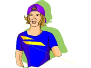Sticker Custom Preview Image #101951 People General Woman Wearing Hat06