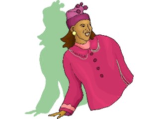 Sticker Custom Preview Image #101958 People General Woman Wearing Hat13