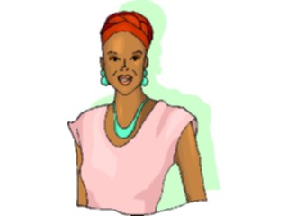 Sticker Custom Preview Image #101960 People General Woman Wearing Hat15