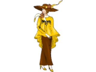 Sticker Custom Preview Image #101963 People General Woman Wearing Hat19