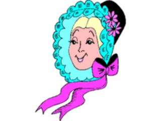 Sticker Custom Preview Image #101964 People General Woman Wearing Hat20