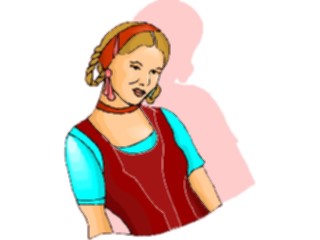 Sticker Custom Preview Image #101979 People General Womanwith Braids