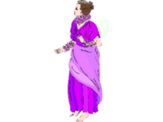 Sticker Custom Preview Image #101994 People General Womanwith Flowers3