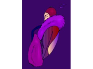 Sticker Custom Preview Image #102017 People General Womanwith Stole2