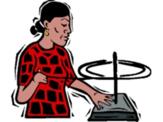 Sticker Custom Preview Image #102030 People General Woman Working